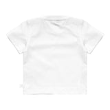 K-Way T-Shirt Girocollo Tinta Unita con Logo per Neonata K4125NWXX BIANCO K-WAY 