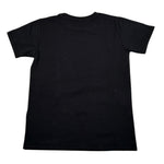 Kappa T-Shirt Girocollo Tinta Unita con Stampe per Bambino 3736M00009 NERO KAPPA 