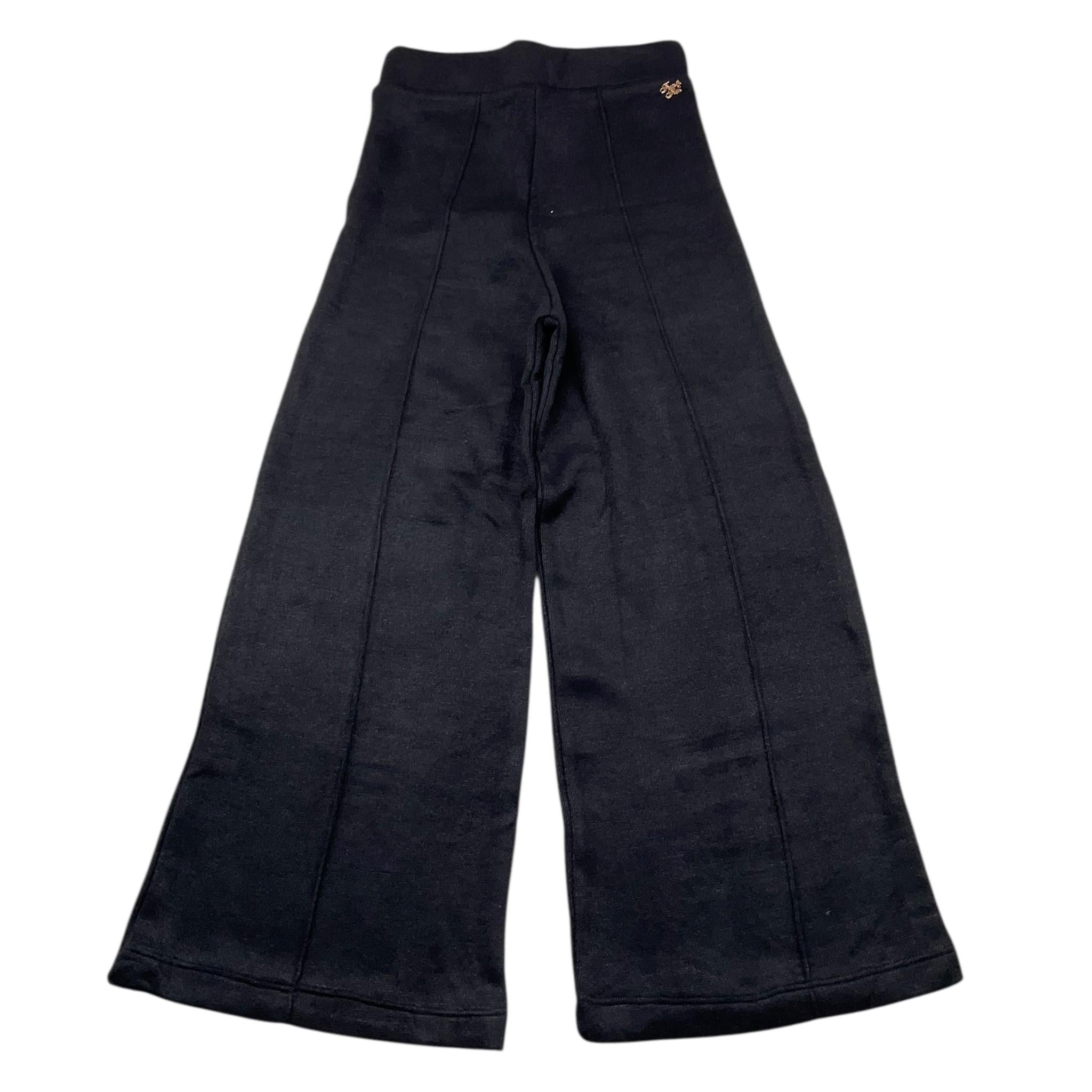 FUN & FUN pantalone tinta unita modello palazzo Nero per Bambina FCJPT15807 NERO FUN & FUN 