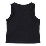 Diesel Canotta Tinta Unita con Logo per Bambina J02238X NERO DIESEL 