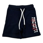 Cesare Paciotti Completo 2 Pezzi T-Shirt Girocollo Tinta Unita con Stampa-Bermuda per Neonato COMP0106B COBALTO CESARE PACIOTTI 