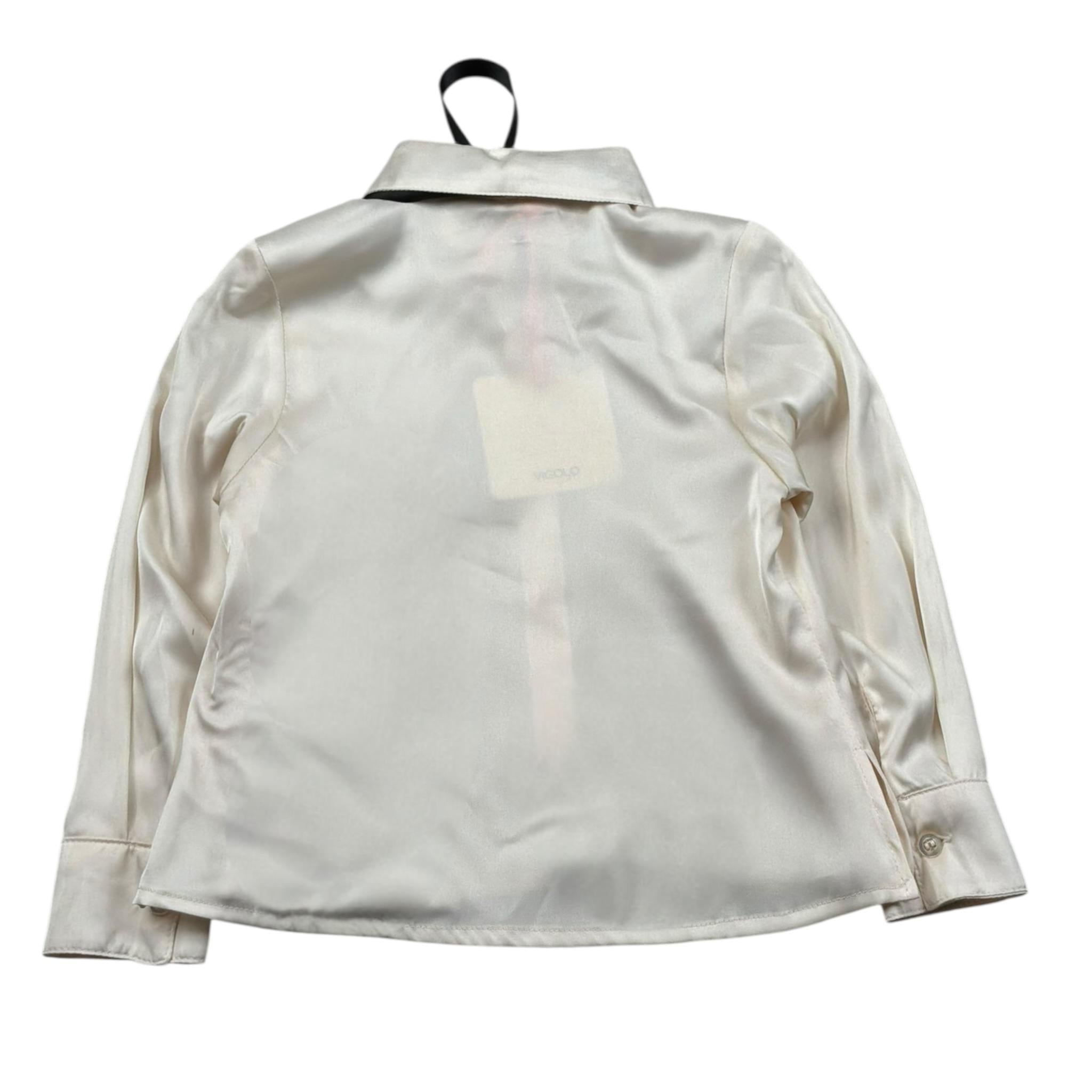 Vicolo Camicia Manica Lunga Tinta Unita per Neonata 3141C1088 AVORIO VICOLO 