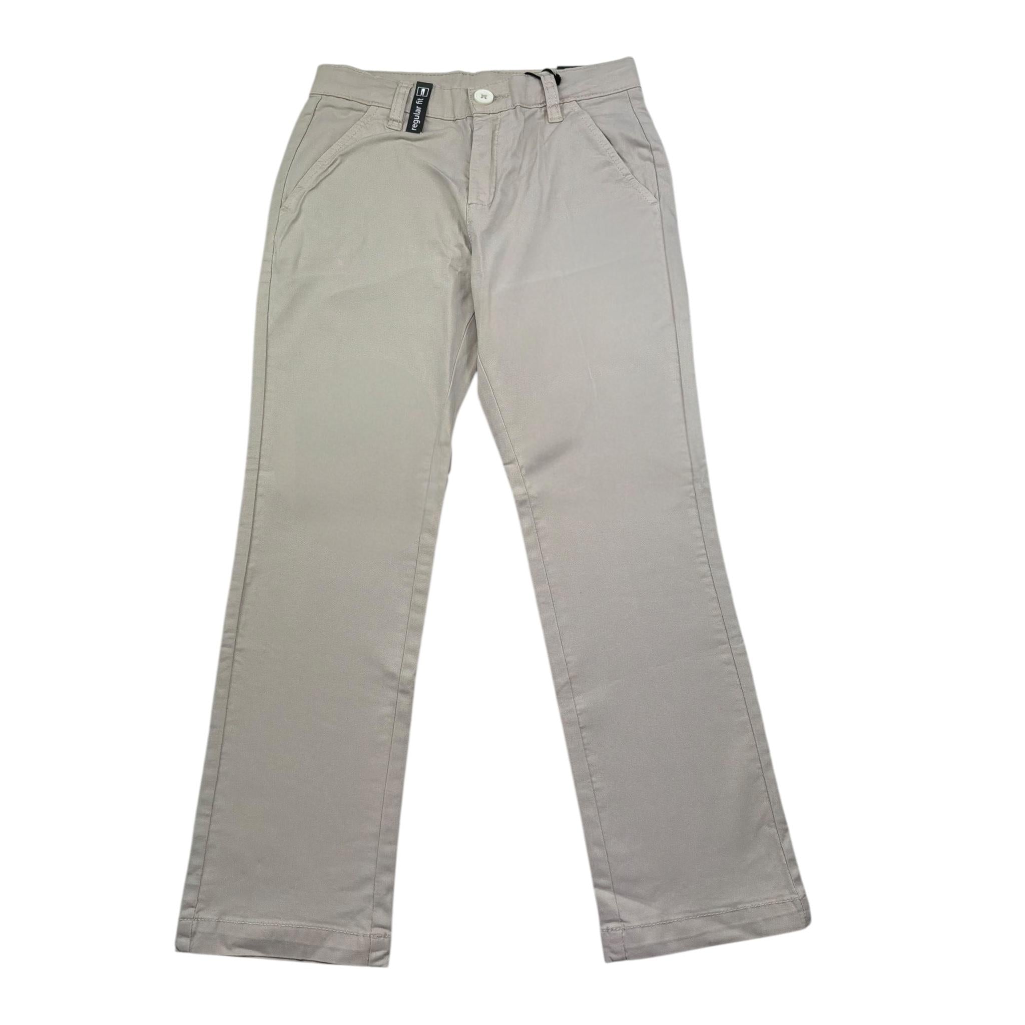 Sarabanda Pantalone Tinta Unita con Girovita Regolabile per Bambino 0B060 BEIGE SARABANDA 