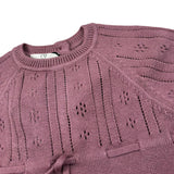 Maglifici di Verona Pagliaccetto Tinta Unita In Maglia per Neonata 0453244 ROSA MAGLIFICI DI VERONA 