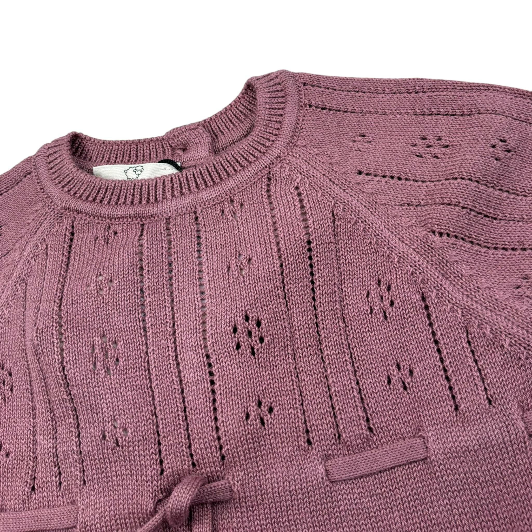 Maglifici di Verona Pagliaccetto Tinta Unita In Maglia per Neonata 0453244 ROSA MAGLIFICI DI VERONA 