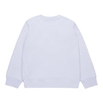 Dsquared2 Felpa Girocollo Tinta Unita con Stampa per Bambino DQ2977 BIANCO DSQUARED2 