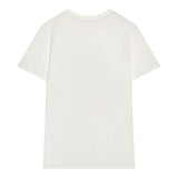 Stella Mccartney T-Shirt Girocollo Tinta Unita con Stampa per Bambina TW8A41 BIANCO STELLA McCARTNEY 