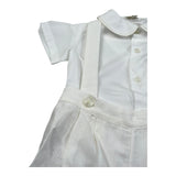 Il Gufo Completo 2 Pezzi Camicie-Salopette per Neonato PATDP521L0014 PANNA IL GUFO 