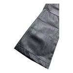 NAIDA pantalone in ecopelle tinta unita modello zampa Nero per Bambina NAPA235 NERO NAIDA 