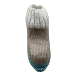 Juliana Babbucce Tricolore con Fantasia A Righe Azzurro per Neonato 25250 AZZURRO JULIANA 