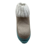 Juliana Babbucce Tricolore con Fantasia A Righe Azzurro per Neonato 25250 AZZURRO JULIANA 