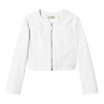 Twinset Giubbino In Ecopelle Tinta Unita per Neonata 251GJ2560N PANNA TWINSET 