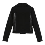 LIU JO giacca tinta unita con zip Nero per Bambina KF4008 NERO LIU JO 