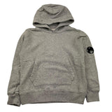 C.P. COMPANY felpa chiusa con cappuccio tinta unita Grigio per Bambino 15CKSS018A GRIGIO C.P. COMPANY 