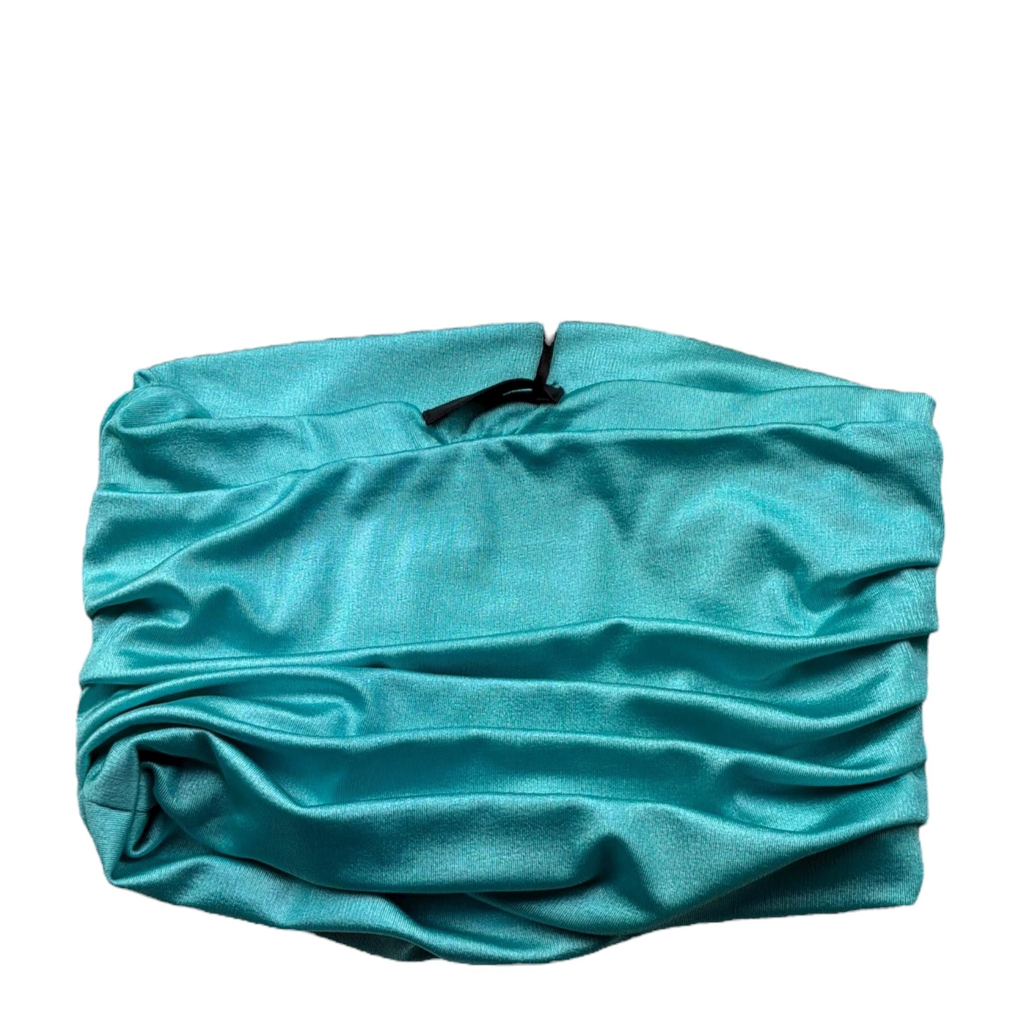 Fun & Fun Top Fascia Tinta Unita per Bambina FNCJTP16717X VERDE ACQUA FUN & FUN 