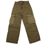 GUESS pantalone tinta unita con elastico in vita Verde per Bambino T60336 VERDE GUESS 