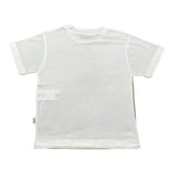 Paolo Pecora T-Shirt Girocollo Tinta Unita per Bambino PP3912 BIANCO PAOLO PECORA 