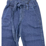 PAOLO PECORA jeans tinta unita con elastico in vita Blu per Bambino PP3810K BLU PAOLO PECORA 