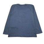Guess Shirt Girocollo Tinta Unita con Logo per Bambino N5RI17K8HM4JX BLU GUESS 