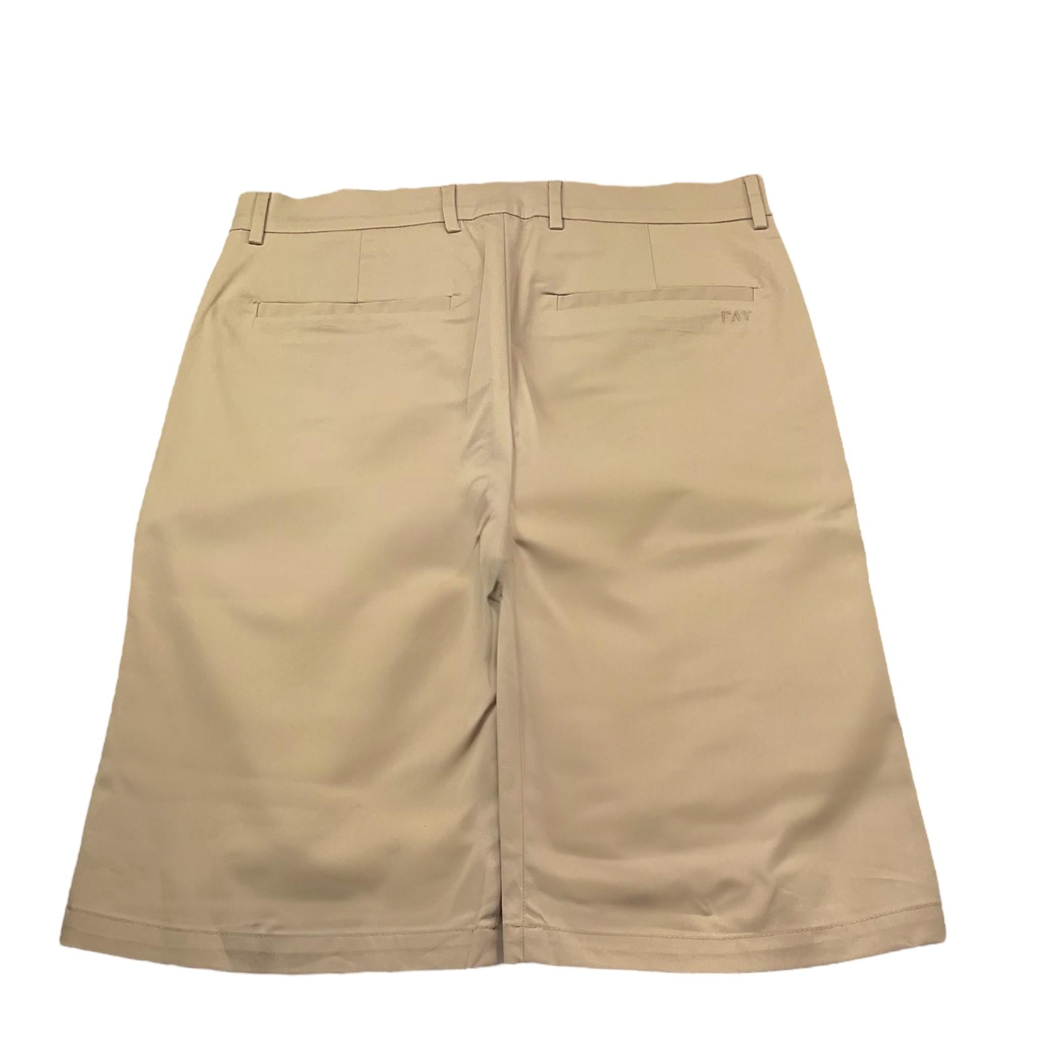 Fay Bermuda Tinta Unita con Tasche Americane per Bambino FU6P39 BEIGE FAY 