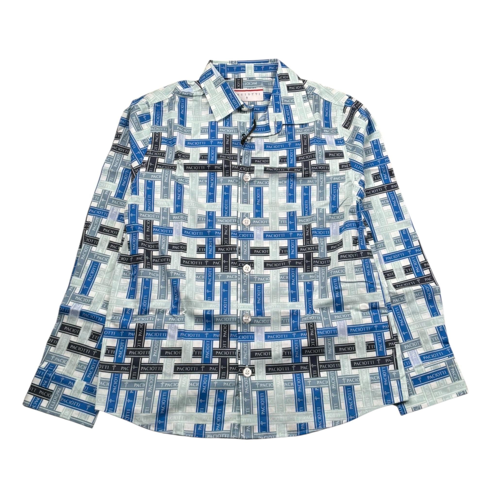 Cesare Paciotti Camicia Tinta Unita con Stampa per Bambino CMP4154J BIANCO CESARE PACIOTTI 