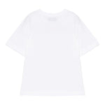 Moschino T-Shirt Girocollo Tinta Unita con Stampa per Bambino HPM050 BIANCO MOSCHINO 