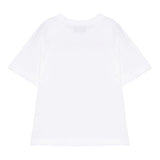 Moschino T-Shirt Girocollo Tinta Unita con Stampa per Bambino HPM050 BIANCO MOSCHINO 