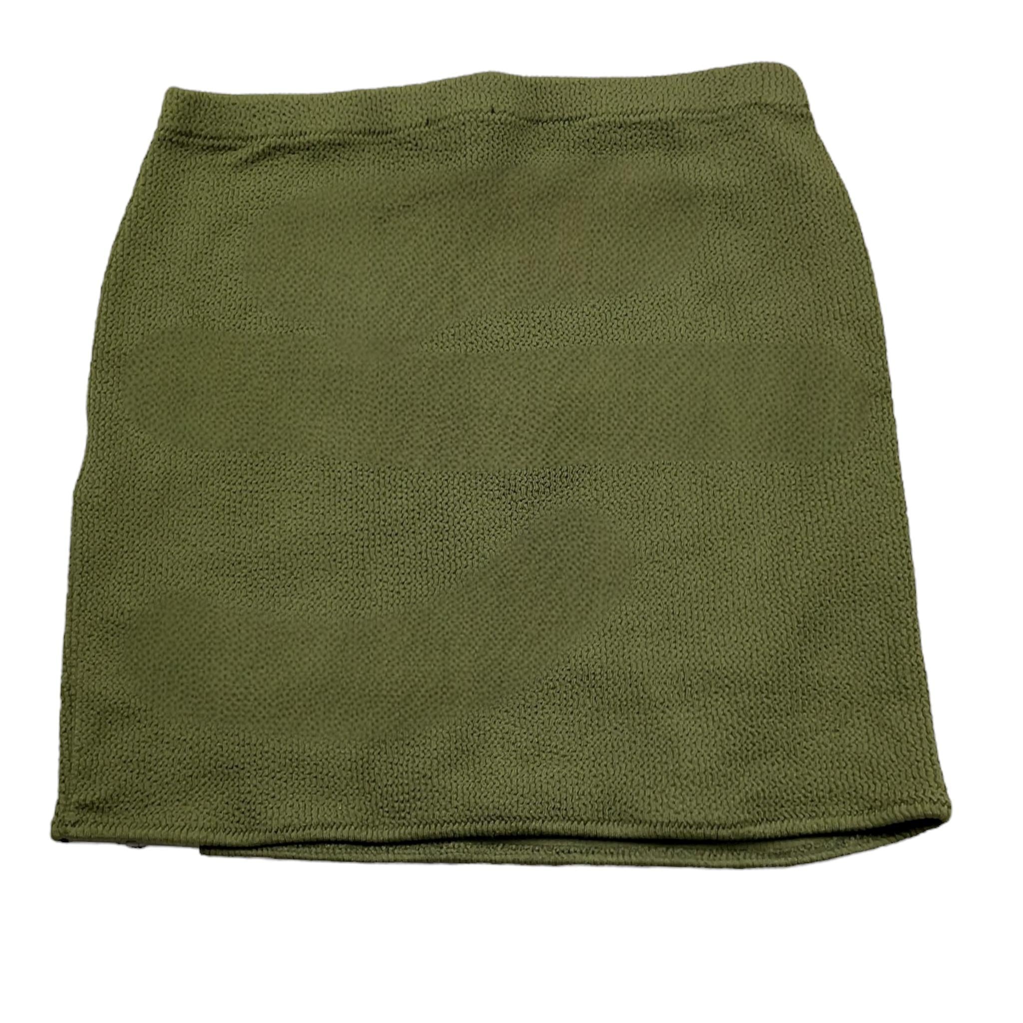 Matinée Gonna Tinta Unita In Maglia per Bambina DM3035 VERDE MATINÉE 