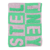 STELLA McCARTNEY sciarpa bicolore con lettere Rosa/verde per Bambina TV0C33 ROSA/VERDE STELLA McCARTNEY 