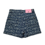 John Richmond Short In Denim Logato per Bambina RGP25122SH BLU JOHN RICHMOND 
