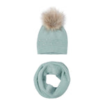MAYORAL set cappello-scaldacollo tinta unita Verde per Bambina 10825 VERDE MAYORAL 