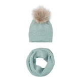 MAYORAL set cappello-scaldacollo tinta unita Verde per Bambina 10825 VERDE MAYORAL 