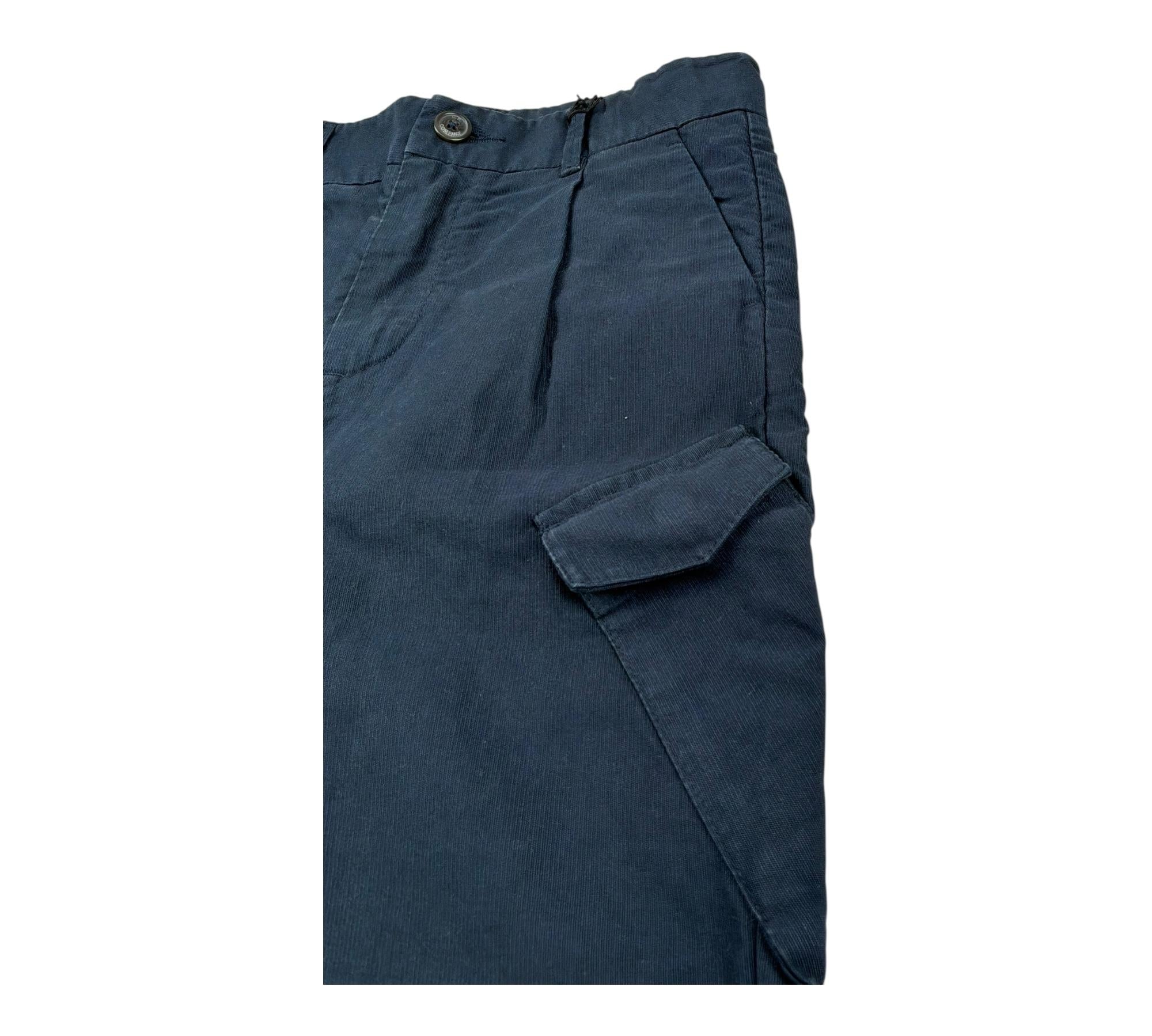 C.P. Company Pantalone Tinta Unita con Girovita Regolabile per Bambino CUP00Q BLU C.P. COMPANY 