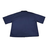 Moschino Camicia Mezza Manica Tinta Unita con Stampa per Bambina HUC01W BLU MOSCHINO 