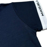 Manuel & Frank T-Shirt Girocollo Tinta Unita  per Neonato MF7327BN BLU MANUEL & FRANK 