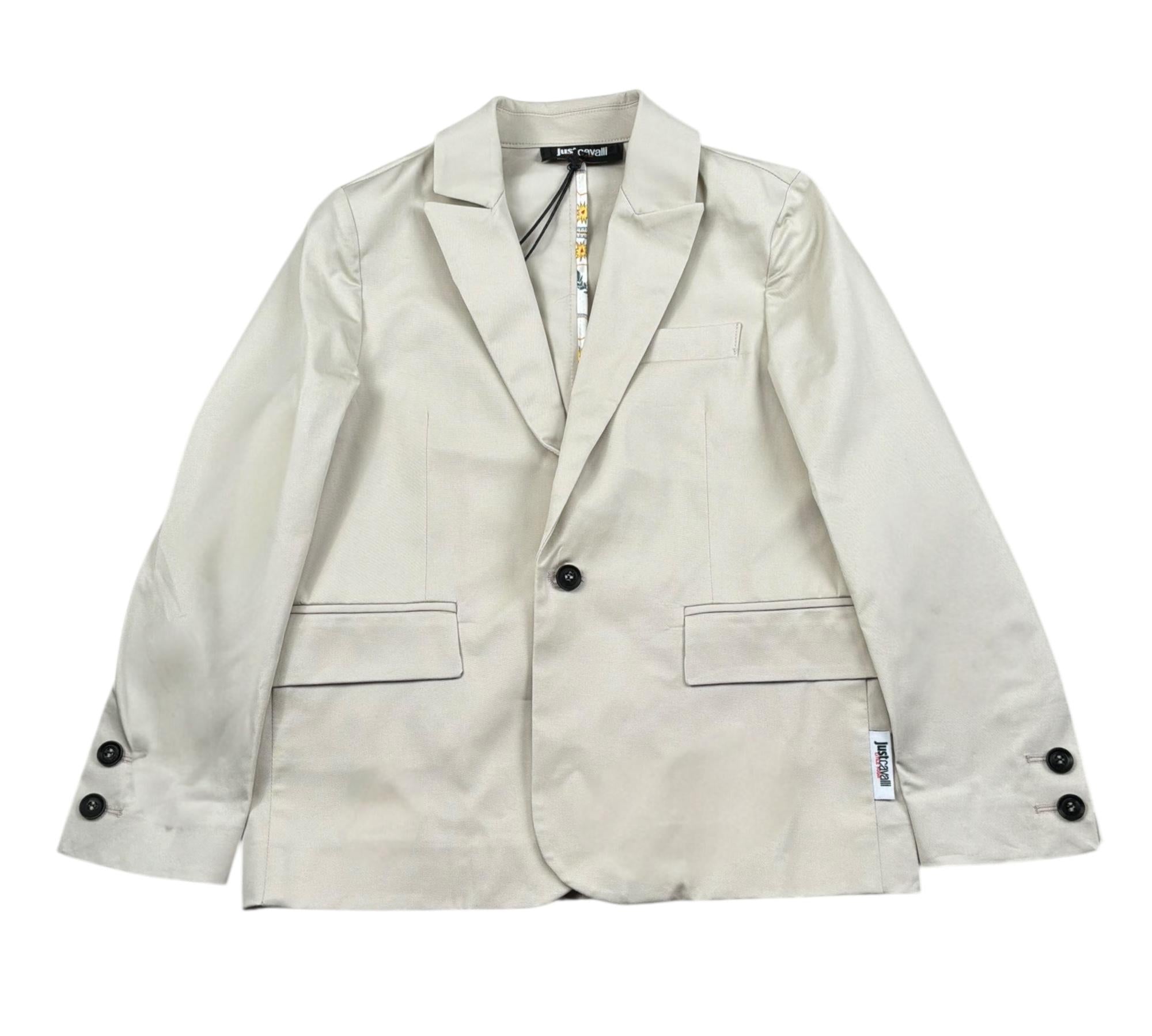 Just Cavalli Giacca Tinta Unita per Bambino JBP26138GC BEIGE JUST CAVALLI 