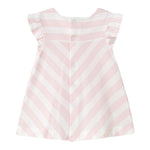 Mayoral Abito Mezza Manica Fantasia A Righe per Neonata 1847 BIANCO/ROSA MAYORAL 