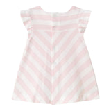 Mayoral Abito Mezza Manica Fantasia A Righe per Neonata 1847 BIANCO/ROSA MAYORAL 