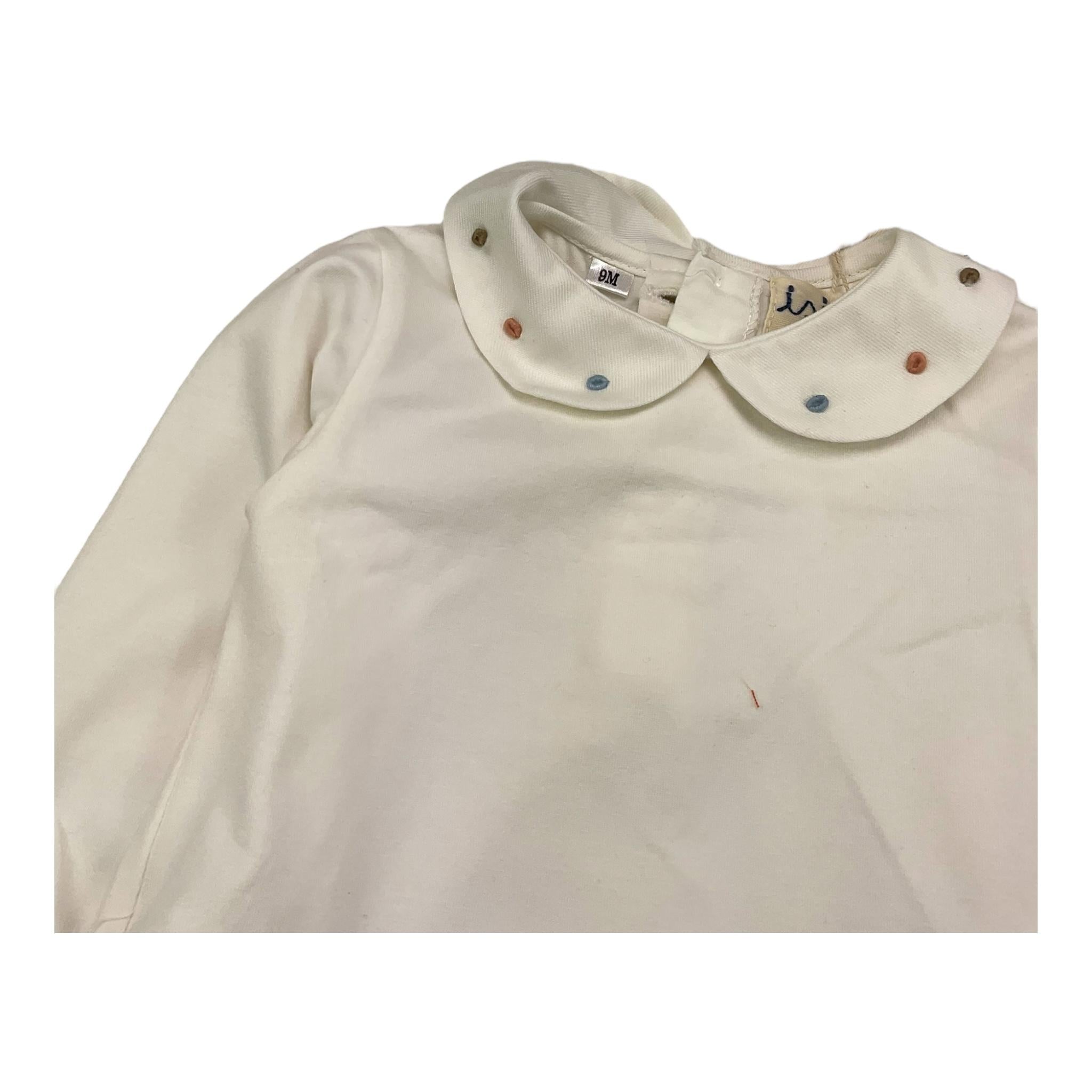 MALVI & CO completo 2 pezzi body-pantalone Bianco per Neonato F24N126BDJJ BIANCO MALVI & CO 