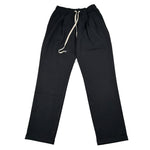 Numbers Pantalone Tinta Unita con Elastico In Vita per Bambino PA103 NERO NUMBERS 