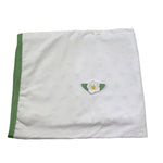 Lalalu' Coperta Tinta Unita con Applicazioni per Neonata E25COP16 BIANCO LALALU' 