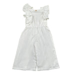 Twinset Tuta Tinta Giromanica Tinta Unita per Bambina 251GJ2405X BIANCO TWINSET 
