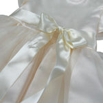 Childrenfashionatelier Abito Cerimonia Tinta Unita Mezza Manica per Bambina 210 ROSA CHILDRENFASHIONATELIER 