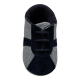 Le Bebe Scarpine Neonato Bicolore con Lacci per Neonato LBB1471 GRIGIO LE BEBE 