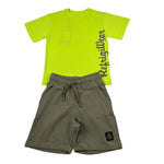 Refrigiwear Completo 2 Pezzi T-Shirt-Bermuda per Neonato R1100W25NX VERDE REFRIGIWEAR 