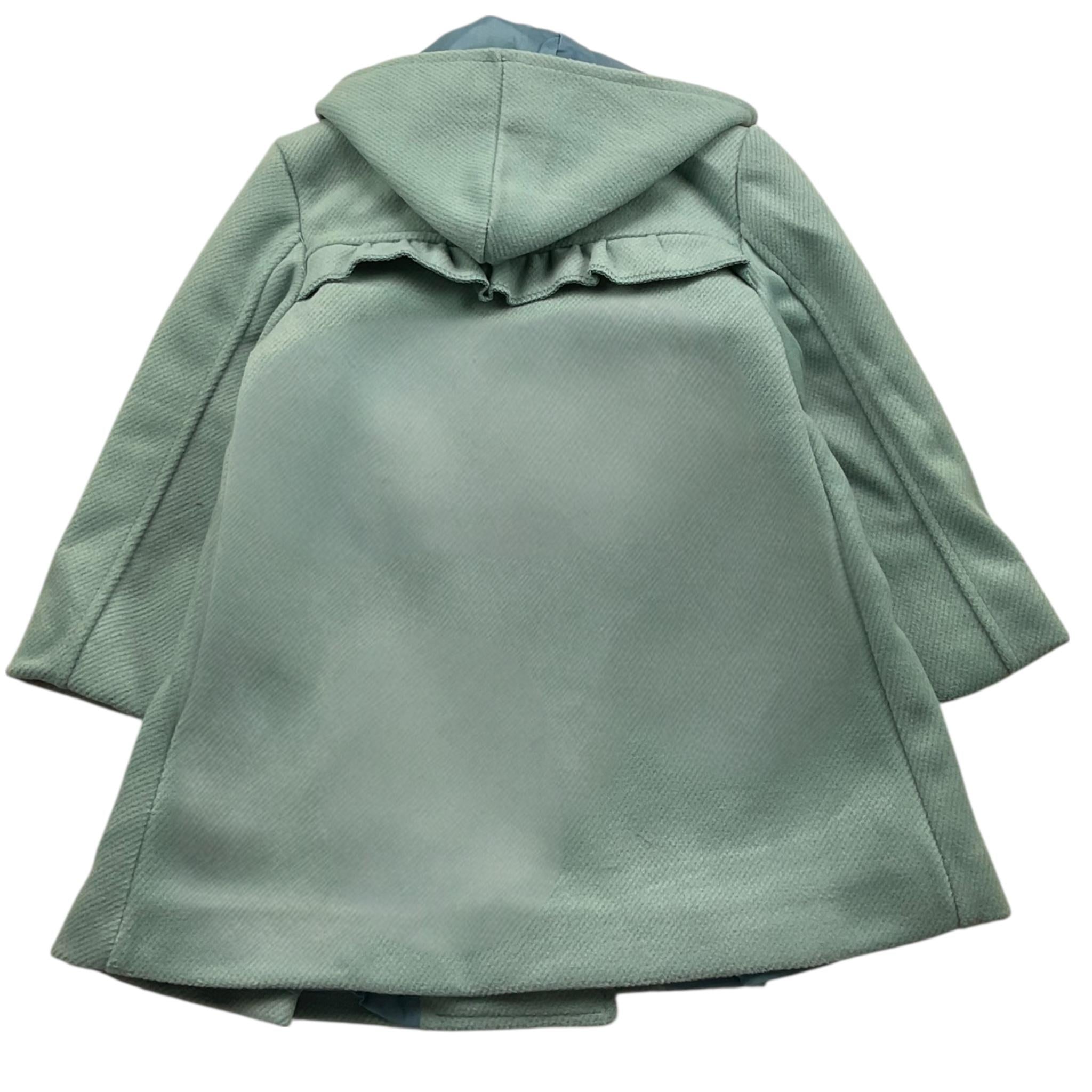 AZZURRA cappotto tinta unita cn cappuccio Verde acqua per Neonata 2427 VERDE ACQUA AZZURRA 