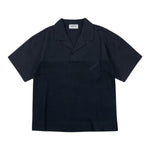 Dondup T-Shirt Tinta Unita con Colletto per Neonato DMTS040N BLU DONDUP 