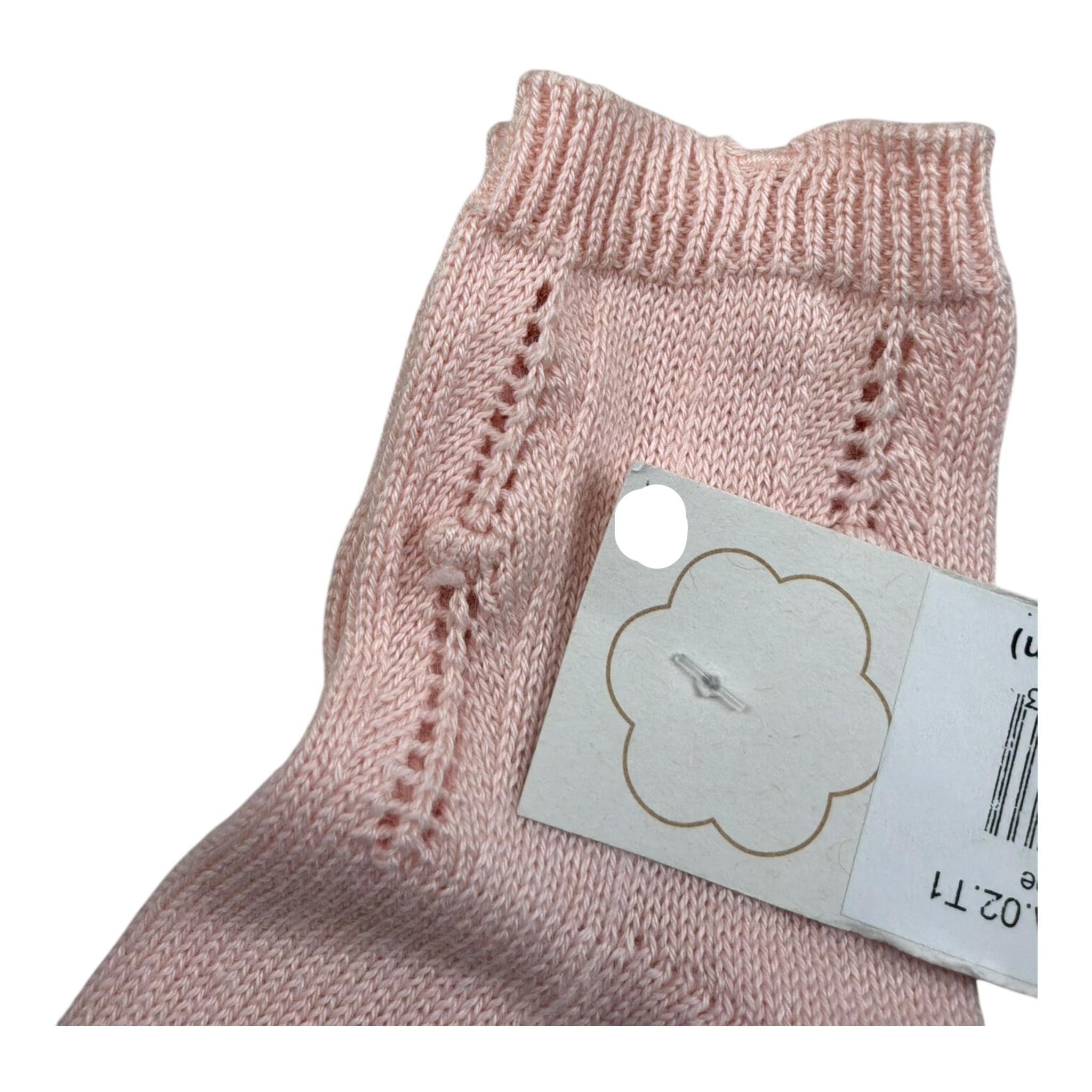 Wedoble Calzini Tinta Unita per Neonata V2401345A ROSA WEDOBLE 