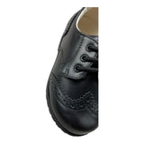 GIOIECOLOGICHE inglesine tinta unita cn lacci Nero per Neonato 5062 NERO GIOIECOLOGICHE 