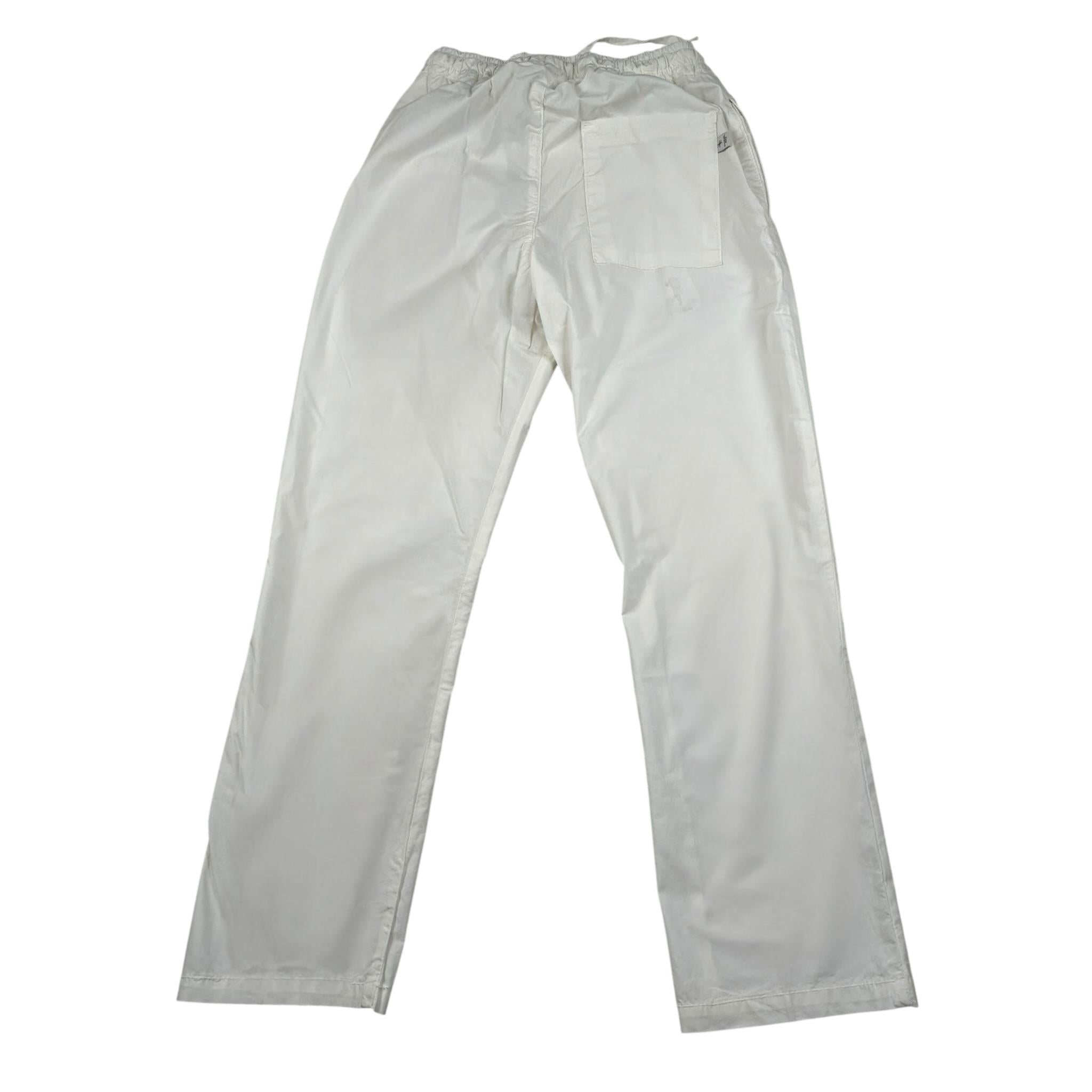Manuel Ritz Pantalone tinta unita con Elastico In Vita Bianco per Bambino MR3010 BIANCO MANUEL RITZ 